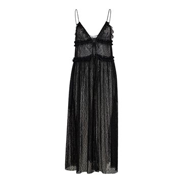 Haute L' Amitié - New Lace Tie Dress - Black